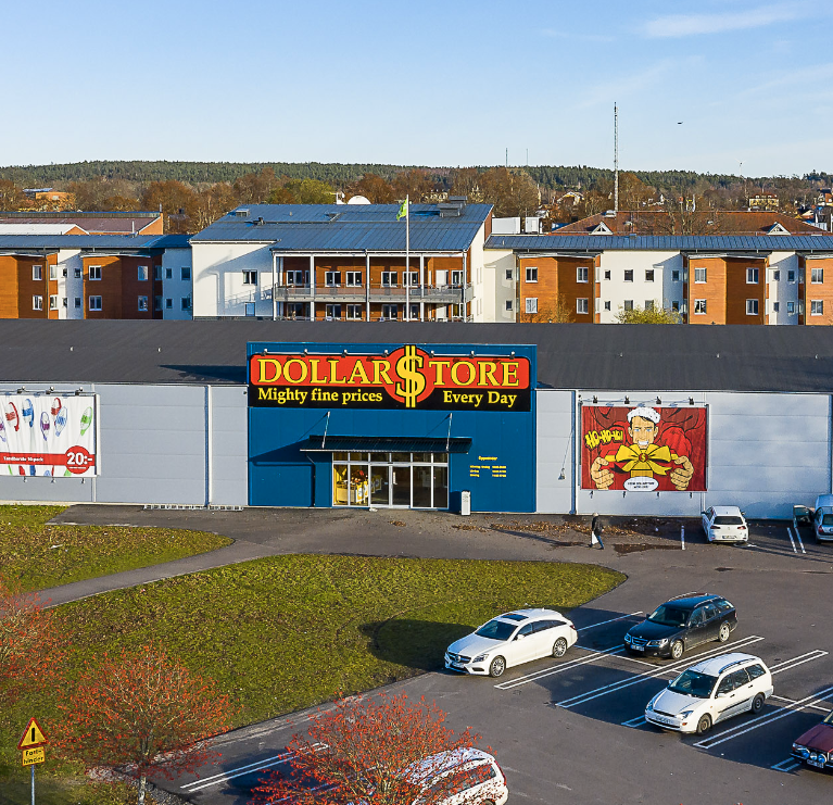 Ankarhagen avyttrar Dollarstores i Sverige